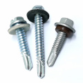 Factory Bottom Price Bonded Single Pvc Drilling Epdm Hex Head Screw Type 17